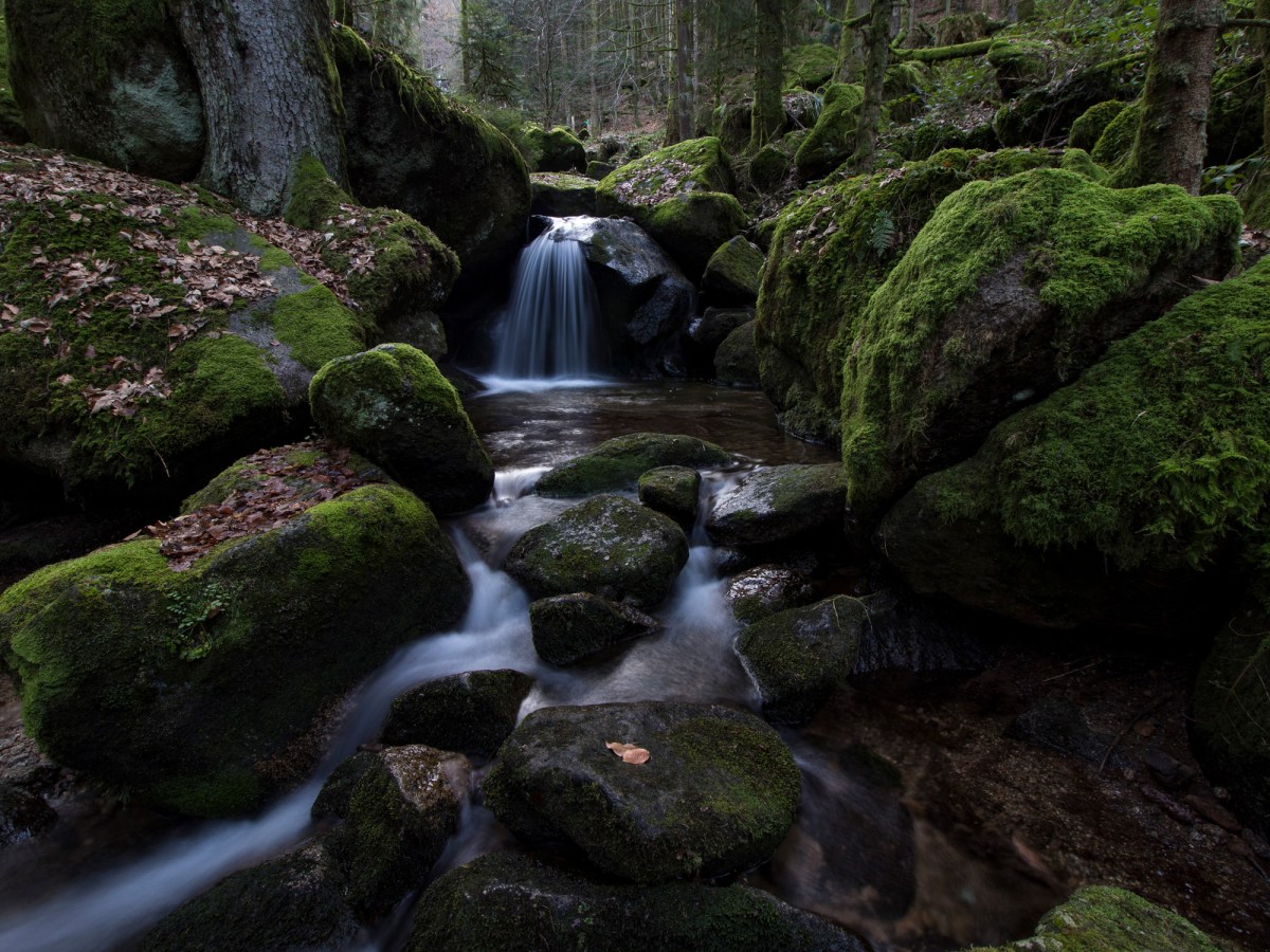 Märchenhafte Gertelbach-Wasserfälle bei&nbsp;Bühlertal